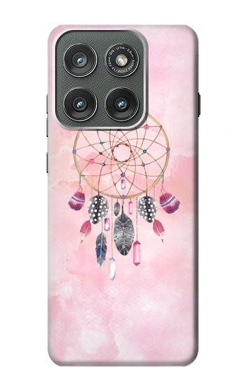 S3094 Peinture Dreamcatcher Aquarelle Etui Coque Housse pour Motorola Edge (2025)