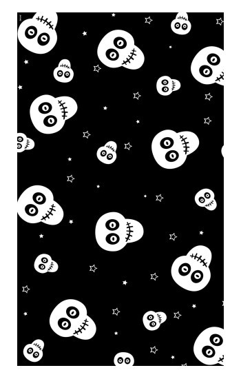 S3261 Sourire Crâne Motif Halloween Etui Coque Housse pour Motorola Edge (2025)