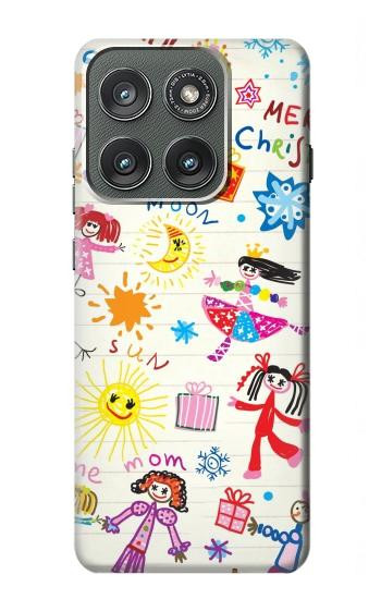 S3280 Dessin enfants Etui Coque Housse pour Motorola Edge (2025)