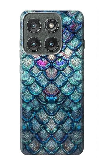 S3809 Écaille de poisson sirène Etui Coque Housse pour Motorola Edge (2025)
