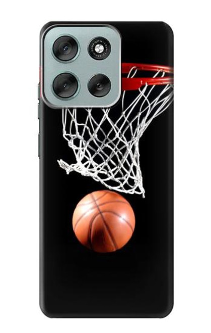 S0066 Le basket-ball Etui Coque Housse pour Motorola Moto G56