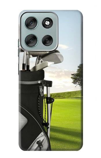 S0067 Le golf Etui Coque Housse pour Motorola Moto G56