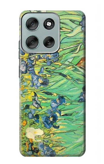 S0210 Van Gogh Irises Etui Coque Housse pour Motorola Moto G56 S0210 Van Gogh Irises Etui Coque Housse pour Motorola Moto G56