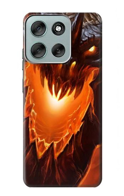 S0414 Dragon de feu Etui Coque Housse pour Motorola Moto G56 S0414 Dragon de feu Etui Coque Housse pour Motorola Moto G56