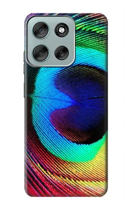 S0511 Paon Etui Coque Housse pour Motorola Moto G56 S0511 Paon Etui Coque Housse pour Motorola Moto G56