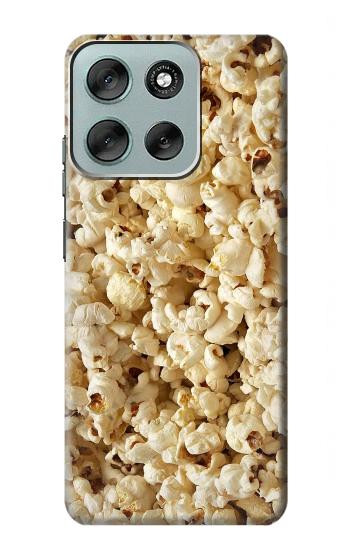 S0625 Pop corn Etui Coque Housse pour Motorola Moto G56