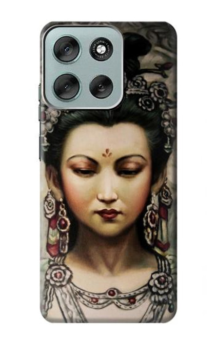 S0681 Guan Yin Etui Coque Housse pour Motorola Moto G56 S0681 Guan Yin Etui Coque Housse pour Motorola Moto G56