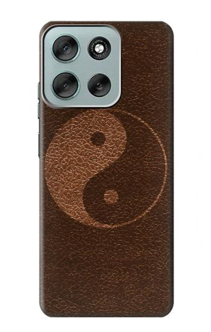 S0825 Taoïsme Yin Yang Etui Coque Housse pour Motorola Moto G56