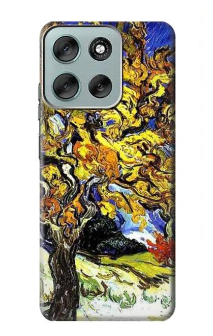 S0902 Mûrier Van Gogh Etui Coque Housse pour Motorola Moto G56 S0902 Mûrier Van Gogh Etui Coque Housse pour Motorola Moto G56