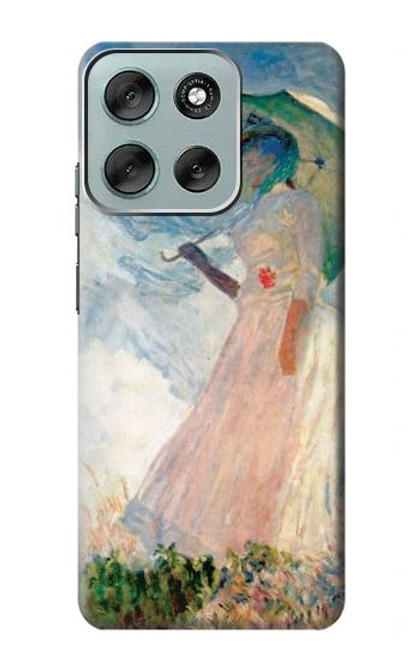 S0998 Claude Monet Femme avec un parasol Etui Coque Housse pour Motorola Moto G56 S0998 Claude Monet Femme avec un parasol Etui Coque Housse pour Motorola Moto G56