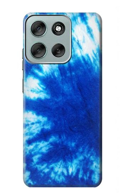 S1869 Tie Dye Bleu Etui Coque Housse pour Motorola Moto G56 S1869 Tie Dye Bleu Etui Coque Housse pour Motorola Moto G56