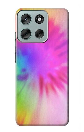 S2488 Tie Dye Couleur Etui Coque Housse pour Motorola Moto G56