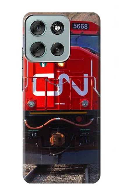 S2774 Train Canada Nationale des chemins de fer Etui Coque Housse pour Motorola Moto G56 S2774 Train Canada Nationale des chemins de fer Etui Coque Housse pour Motorola Moto G56
