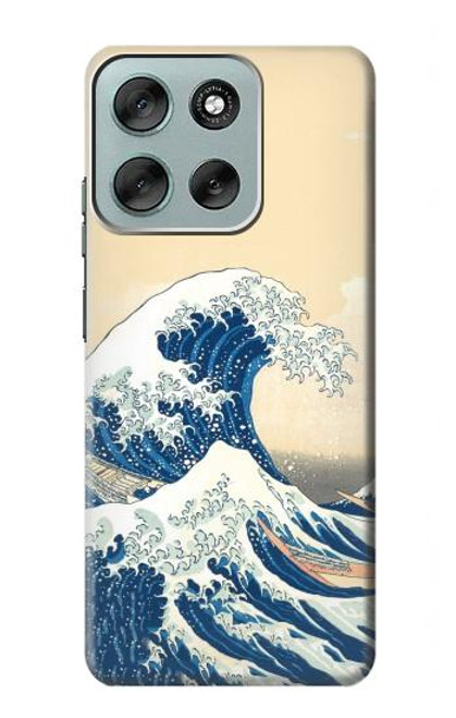 S2790 Hokusai Sous la vague au large de Kanagawa Etui Coque Housse pour Motorola Moto G56 S2790 Hokusai Sous la vague au large de Kanagawa Etui Coque Housse pour Motorola Moto G56