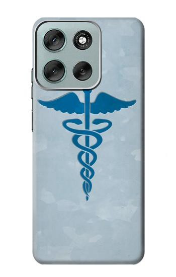 S2815 Symbole médical Etui Coque Housse pour Motorola Moto G56