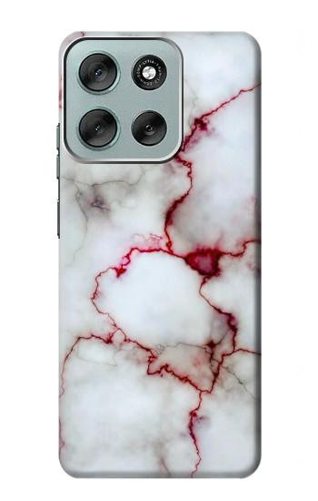 S2920 marbre sanglante Etui Coque Housse pour Motorola Moto G56