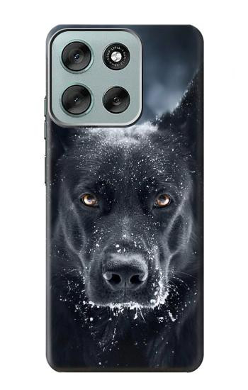 S3168 Berger Allemand Chien Noir Etui Coque Housse pour Motorola Moto G56