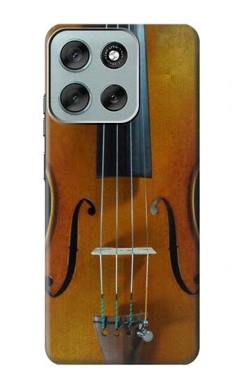 S3234 Violon Etui Coque Housse pour Motorola Moto G56