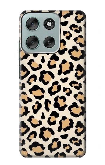S3374 Motif mode continu Léopard Etui Coque Housse pour Motorola Moto G56