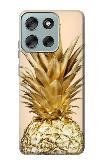 S3490 ananas or Etui Coque Housse pour Motorola Moto G56