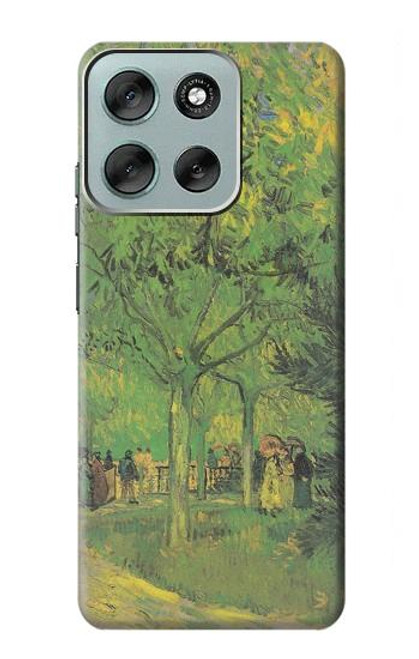 S3748 Van Gogh une ruelle dans un jardin public Etui Coque Housse pour Motorola Moto G56 S3748 Van Gogh une ruelle dans un jardin public Etui Coque Housse pour Motorola Moto G56
