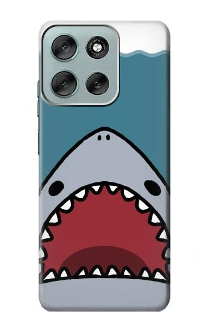 S3825 Plongée en mer de requin de dessin animé Etui Coque Housse pour Motorola Moto G56 S3825 Plongée en mer de requin de dessin animé Etui Coque Housse pour Motorola Moto G56