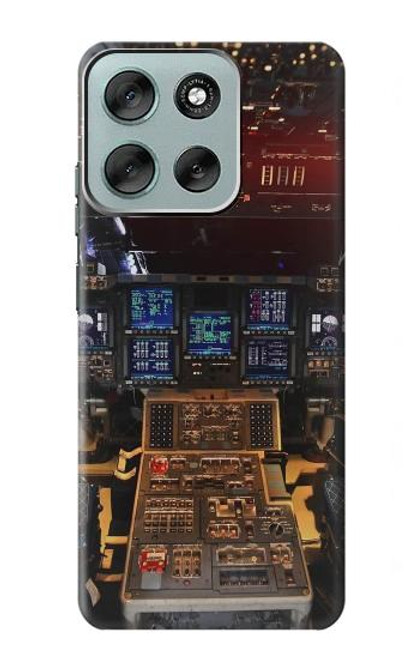 S3836 Poste de pilotage d'avion Etui Coque Housse pour Motorola Moto G56 S3836 Poste de pilotage d'avion Etui Coque Housse pour Motorola Moto G56