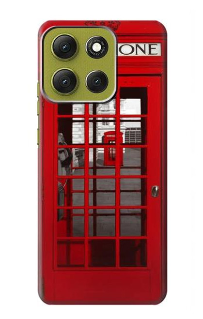 S0058 Cabine téléphonique Etui Coque Housse pour Motorola Moto G86 S0058 Cabine téléphonique Etui Coque Housse pour Motorola Moto G86