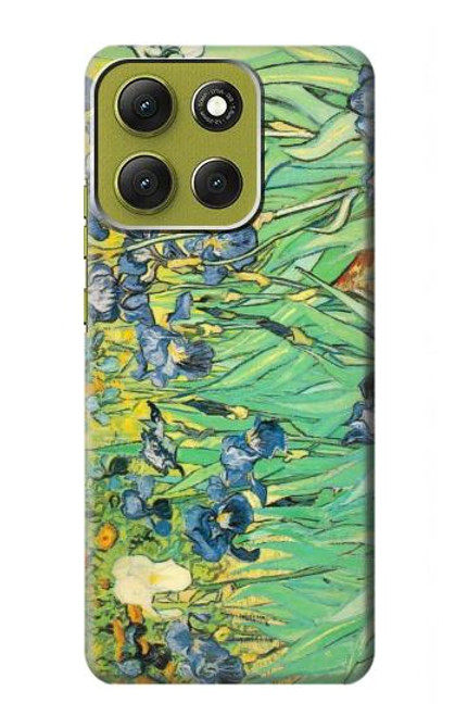 S0210 Van Gogh Irises Etui Coque Housse pour Motorola Moto G86 S0210 Van Gogh Irises Etui Coque Housse pour Motorola Moto G86