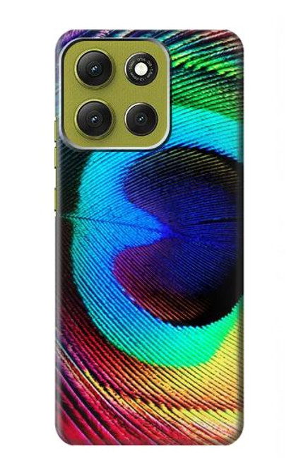 S0511 Paon Etui Coque Housse pour Motorola Moto G86 S0511 Paon Etui Coque Housse pour Motorola Moto G86