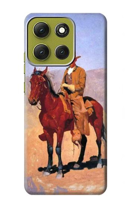 S0772 Cowboy occidental Etui Coque Housse pour Motorola Moto G86 S0772 Cowboy occidental Etui Coque Housse pour Motorola Moto G86
