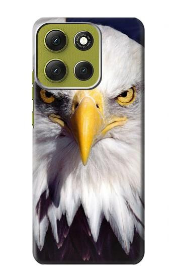 S0854 Aigle américain Etui Coque Housse pour Motorola Moto G86