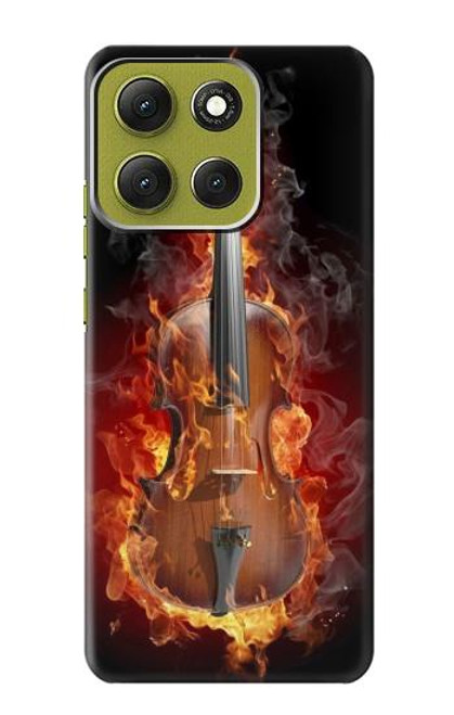 S0864 Violon feu Etui Coque Housse pour Motorola Moto G86 S0864 Violon feu Etui Coque Housse pour Motorola Moto G86