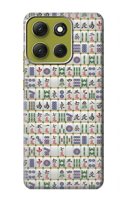 S1051 Mahjong Etui Coque Housse pour Motorola Moto G86