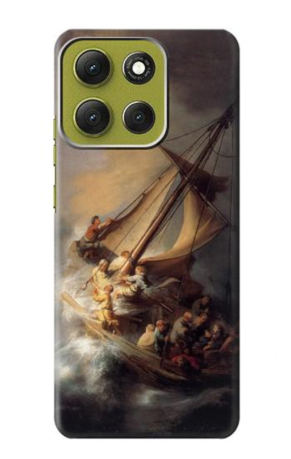 S1091 Rembrandt Christ dans la tempête Etui Coque Housse pour Motorola Moto G86 S1091 Rembrandt Christ dans la tempête Etui Coque Housse pour Motorola Moto G86