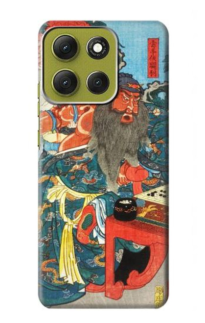 S1826 Utagawa Kuniyoshi Guan Yu Etui Coque Housse pour Motorola Moto G86 S1826 Utagawa Kuniyoshi Guan Yu Etui Coque Housse pour Motorola Moto G86