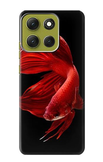 S2092 Rouge Poisson Combattant Etui Coque Housse pour Motorola Moto G86 S2092 Rouge Poisson Combattant Etui Coque Housse pour Motorola Moto G86
