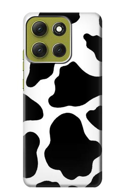 S2096 Motif de vache transparente Etui Coque Housse pour Motorola Moto G86