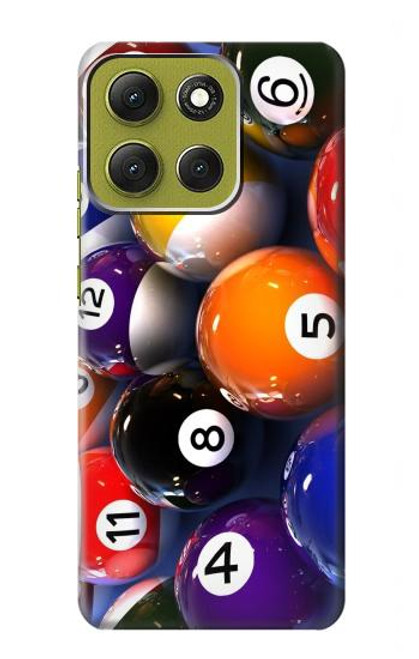 S2238 Billard Boule de billard Etui Coque Housse pour Motorola Moto G86 S2238 Billard Boule de billard Etui Coque Housse pour Motorola Moto G86