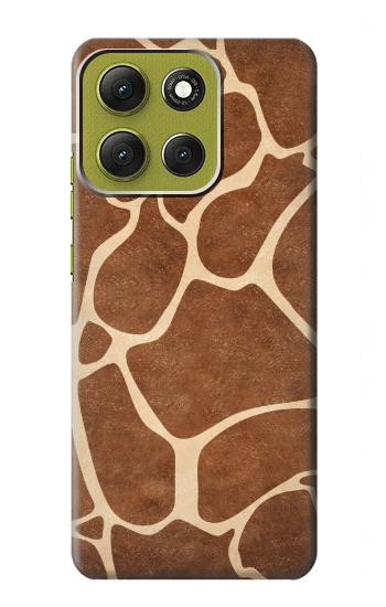 S2326 girafe Peau Etui Coque Housse pour Motorola Moto G86