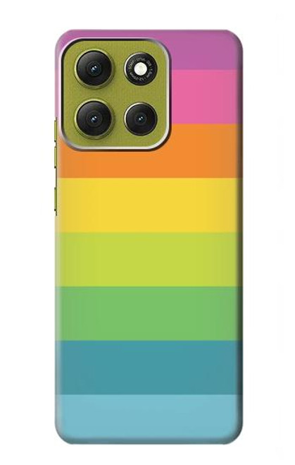 S2363 Arc en ciel Motif Etui Coque Housse pour Motorola Moto G86 S2363 Arc en ciel Motif Etui Coque Housse pour Motorola Moto G86