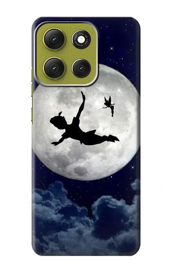 S2400 Peter Pan Etui Coque Housse pour Motorola Moto G86