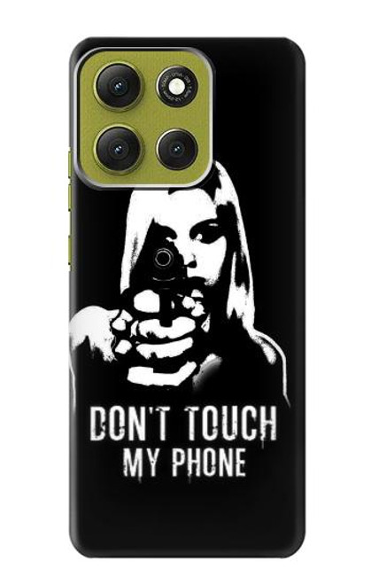 S2518 Ne touche pas mon téléphone Etui Coque Housse pour Motorola Moto G86