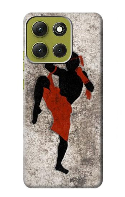 S2634 Muay Thai Kickboxing Art Martial Etui Coque Housse pour Motorola Moto G86