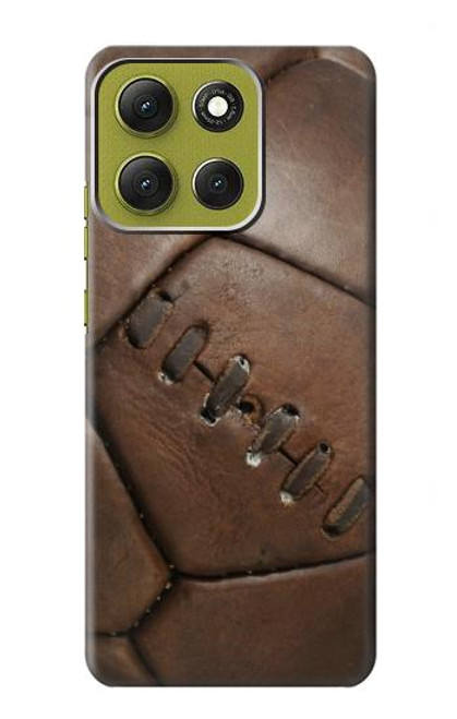 S2661 Football Football graphique en cuir Etui Coque Housse pour Motorola Moto G86