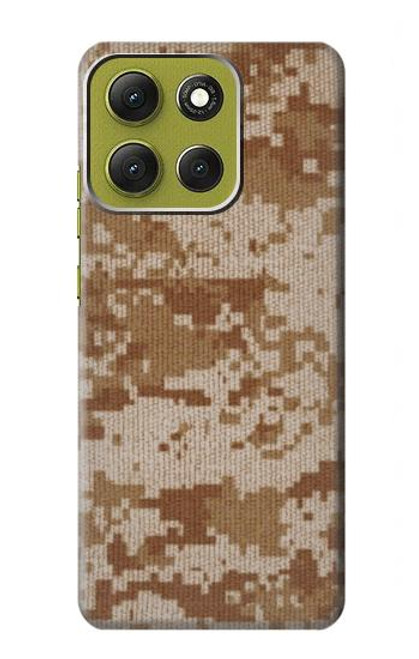 S2939 Camo camouflage numérique Désert Etui Coque Housse pour Motorola Moto G86