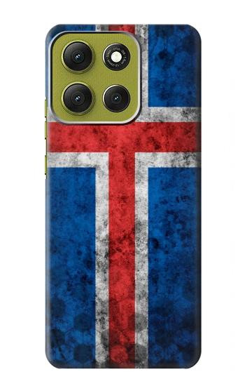 S3000 Islande Football Football Etui Coque Housse pour Motorola Moto G86