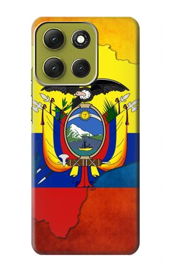 S3020 Equateur Drapeau Etui Coque Housse pour Motorola Moto G86