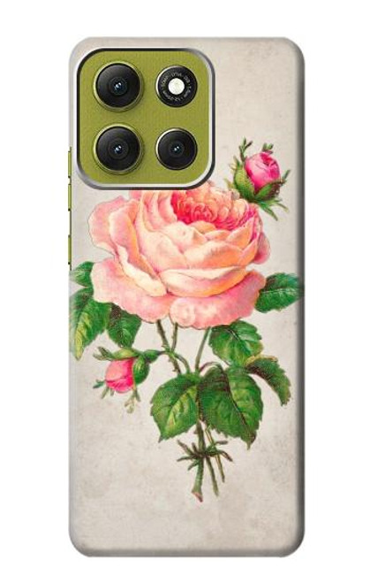 S3079 Rose Rose millésimé Etui Coque Housse pour Motorola Moto G86 S3079 Rose Rose millésimé Etui Coque Housse pour Motorola Moto G86