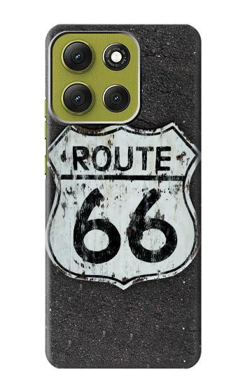 S3207 Route 66 Etui Coque Housse pour Motorola Moto G86